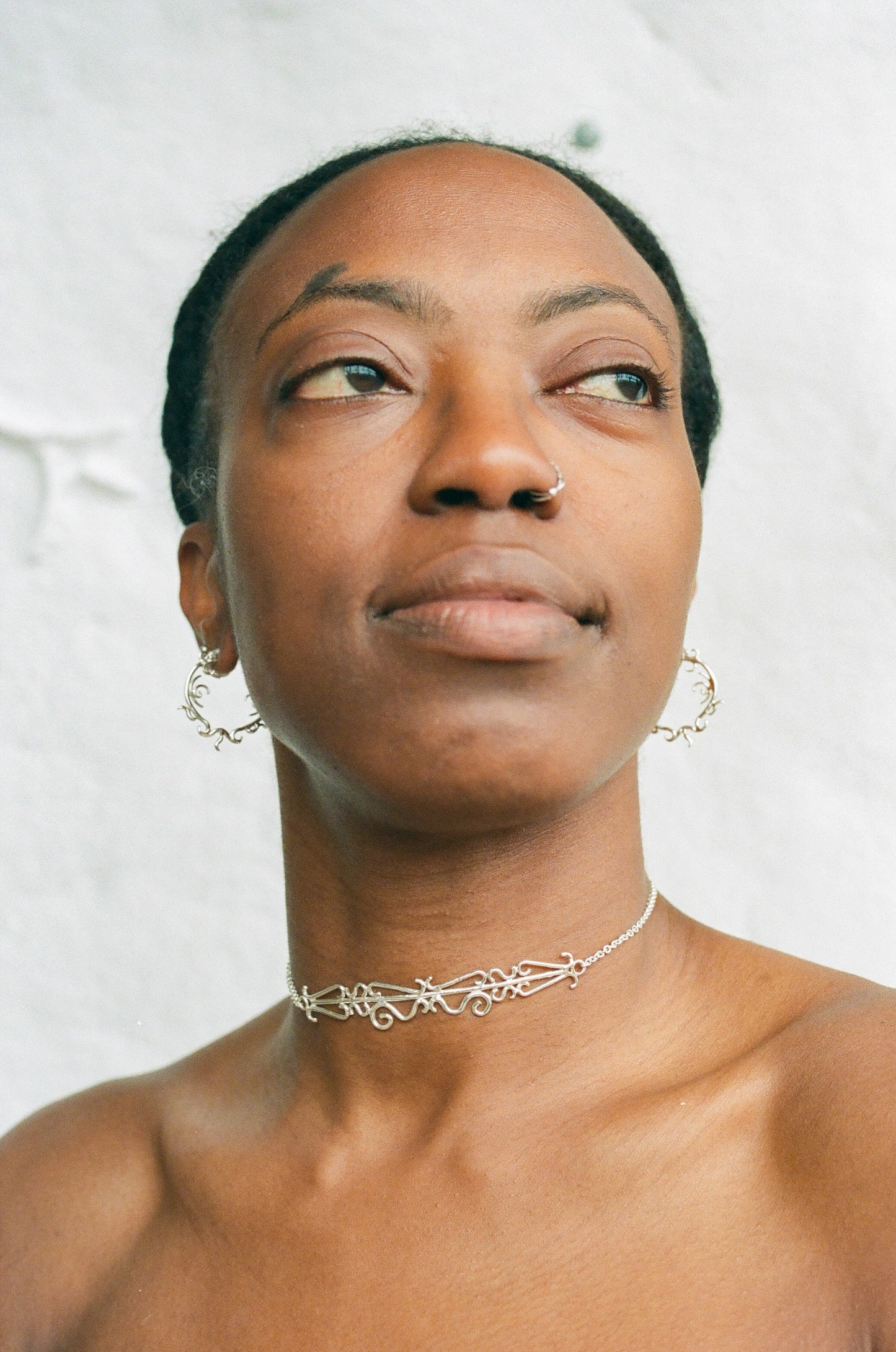 TENDRE METAL CLAUSURACOLLUM choker necklace