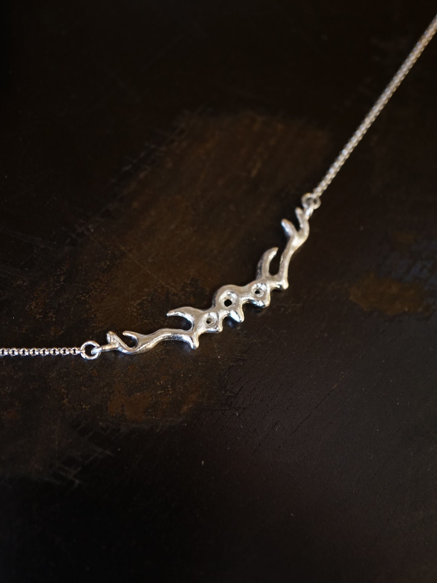 Collier TRAMPSTAMP en argent sterling