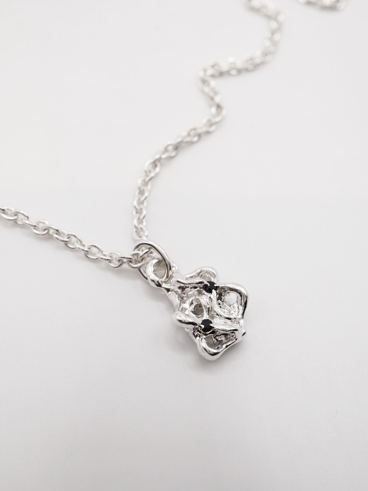Collier MOVE en argent sterling avec saphirs
