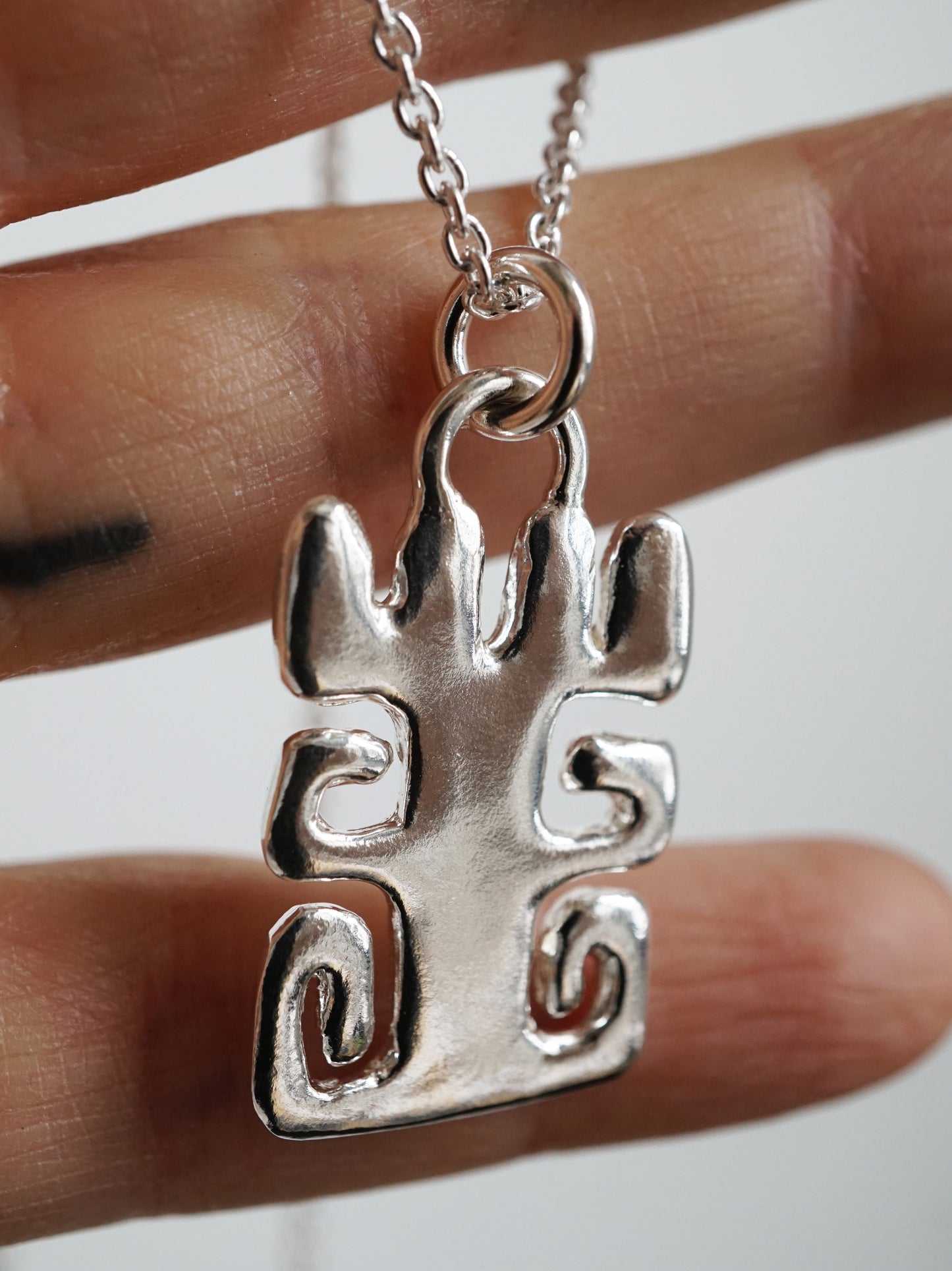 sterling silver BLOOM pendant- ZEPHYR collab