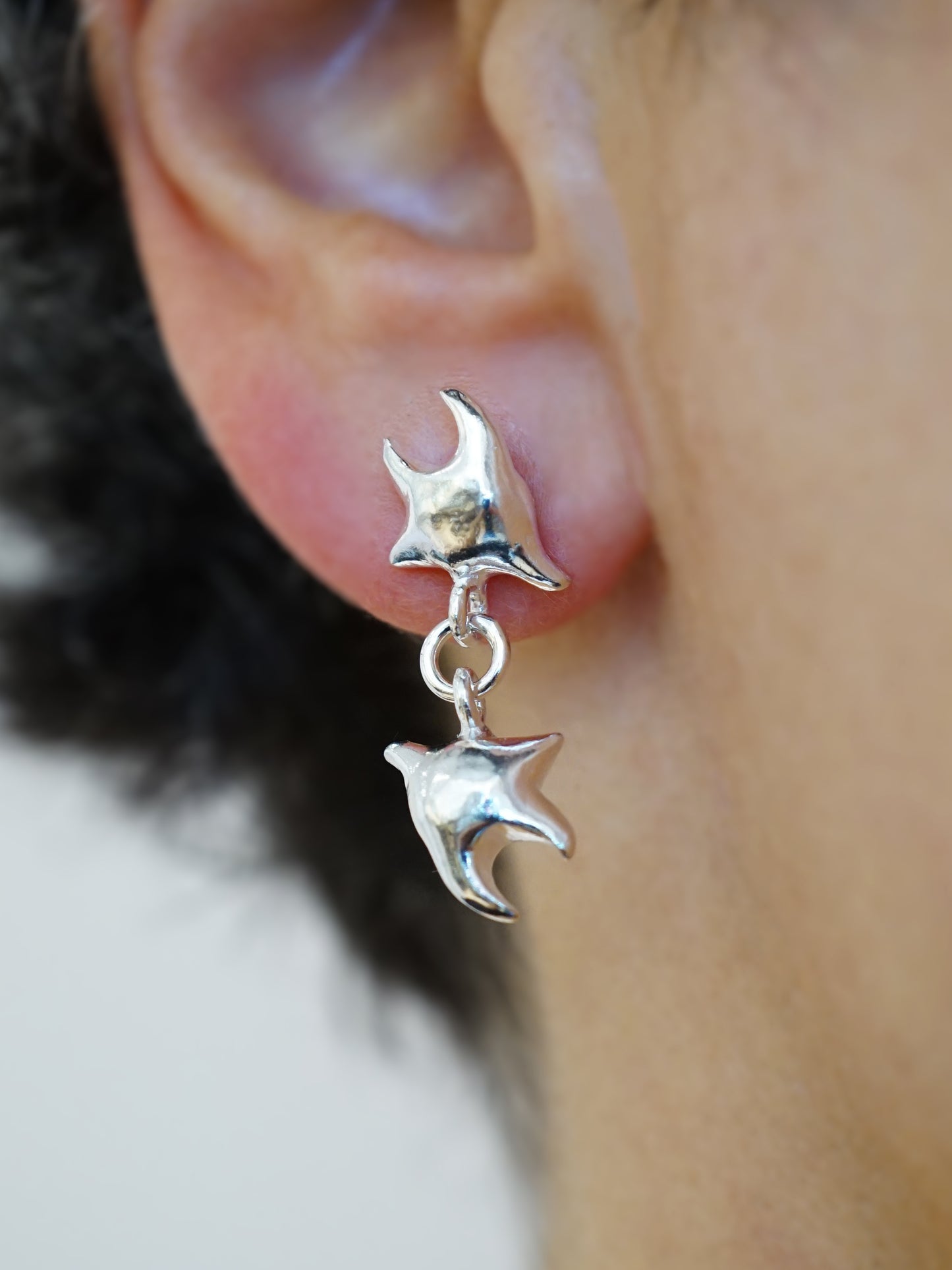 Boucle d'oreille TWINS