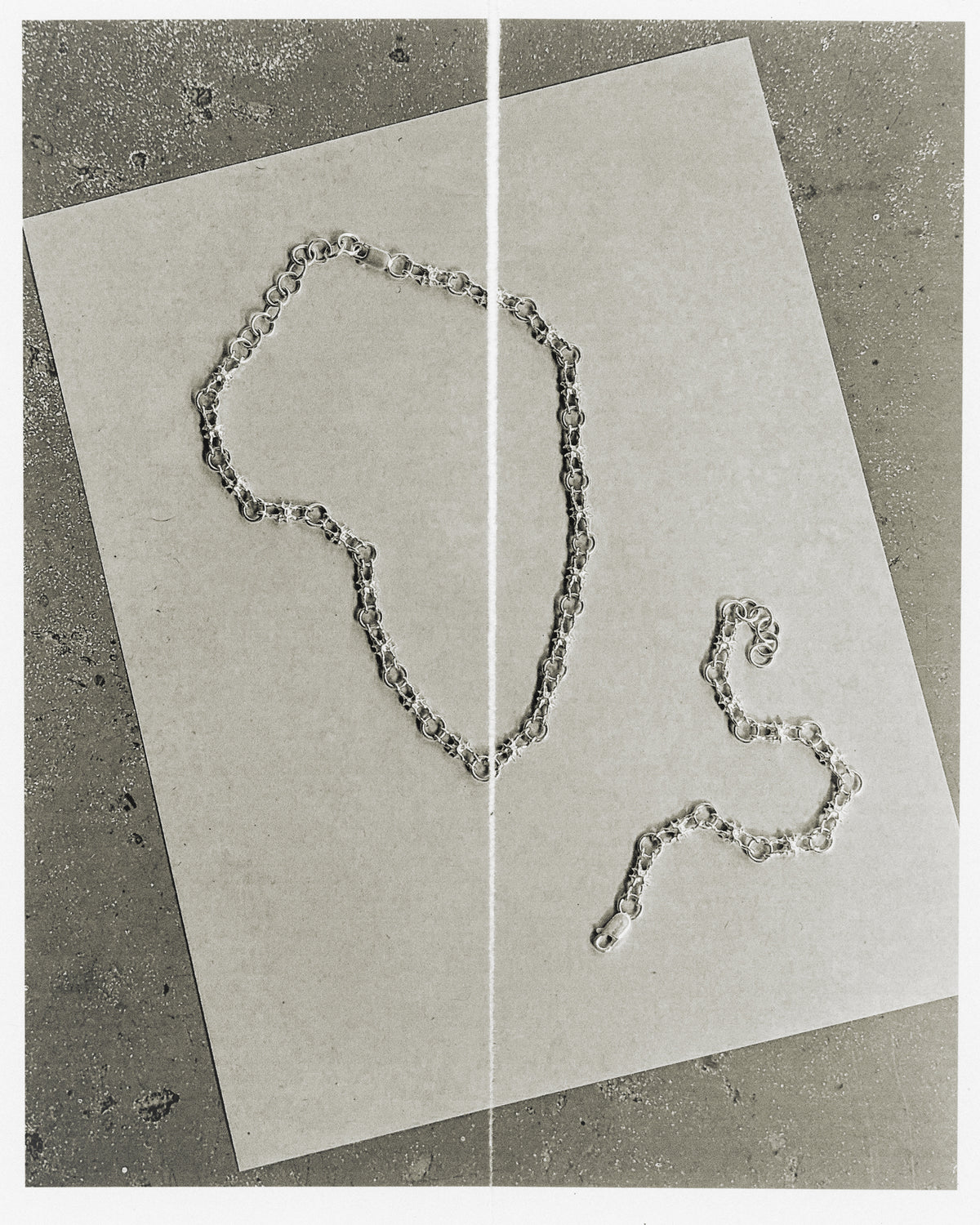 MICROC sterling silver choker necklace