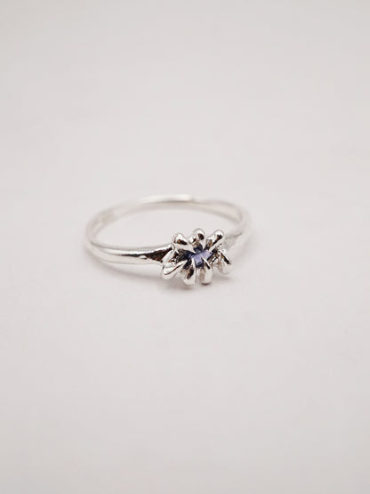 Bague FLYTRAP avec saphir