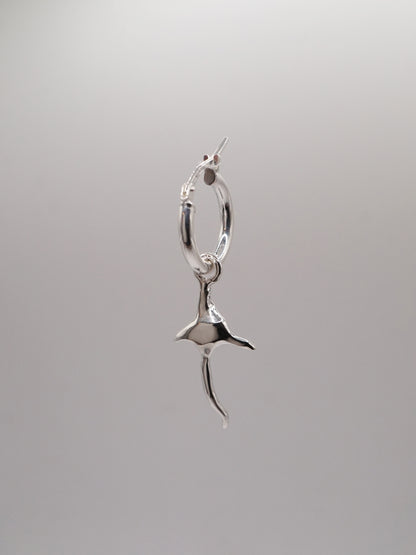 sterling silver SPINULE hoops