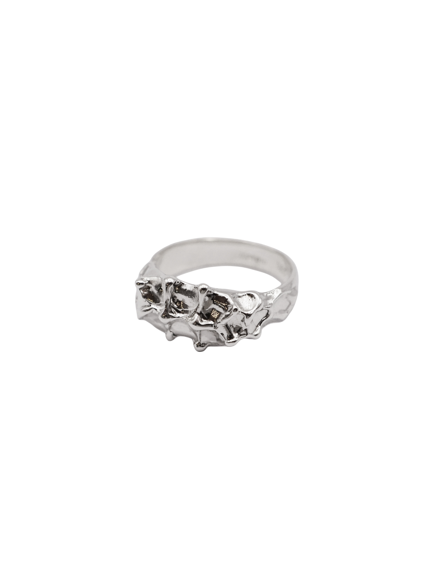 bague CROQUÉE OOAK en argent sterling