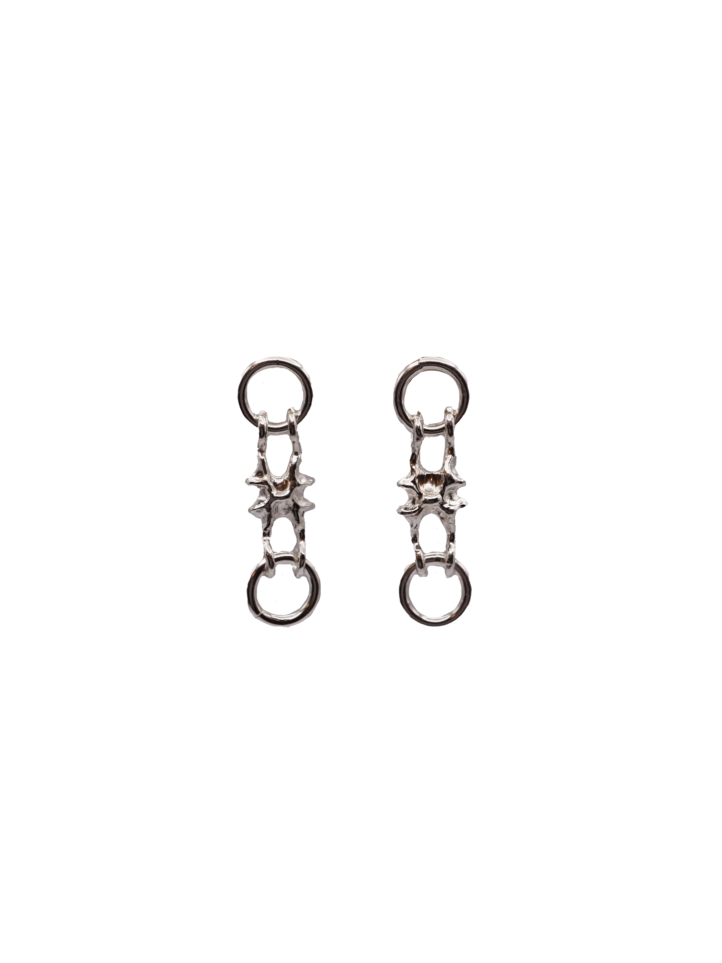 Boucles d'oreilles MICROC en argent sterling