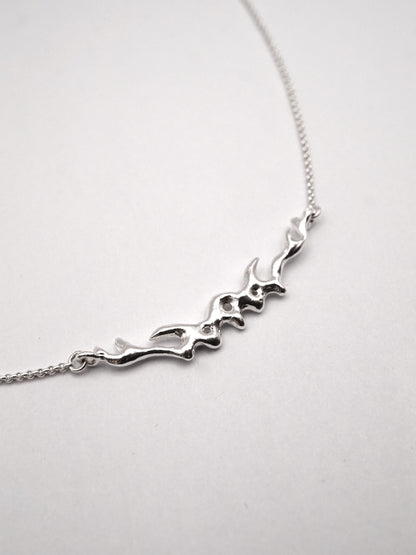 Collier TRAMPSTAMP en argent sterling