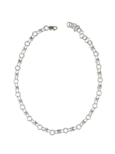 Choker MICROC en argent sterling
