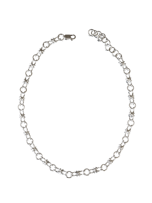 Choker MICROC en argent sterling