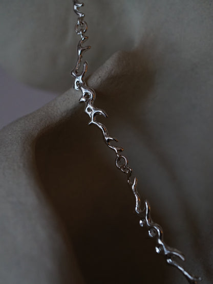 Choker TRAMPSTAMP en argent sterling