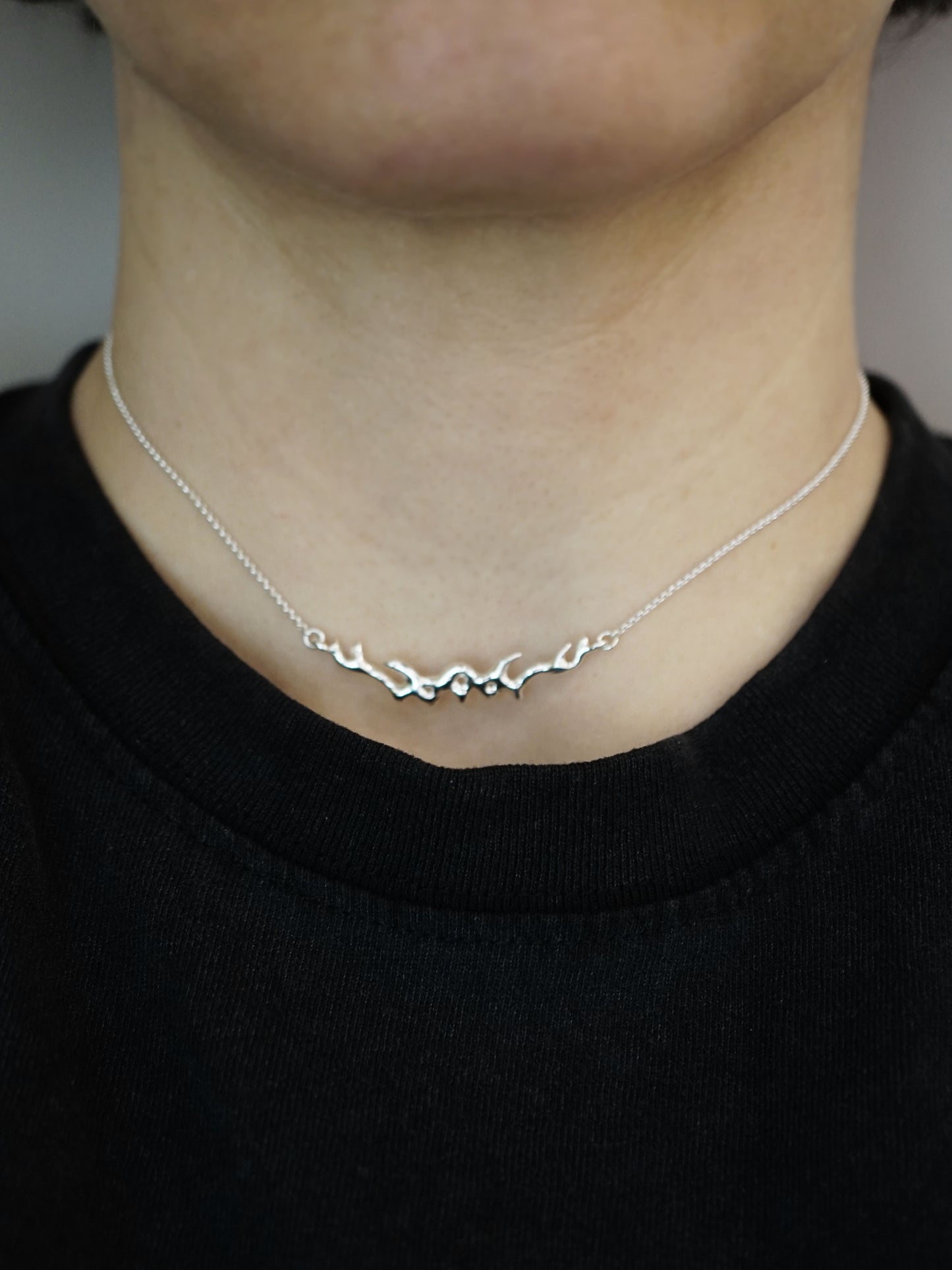 Collier TRAMPSTAMP en argent sterling