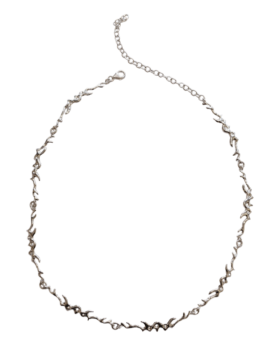 Choker TRAMPSTAMP en argent sterling