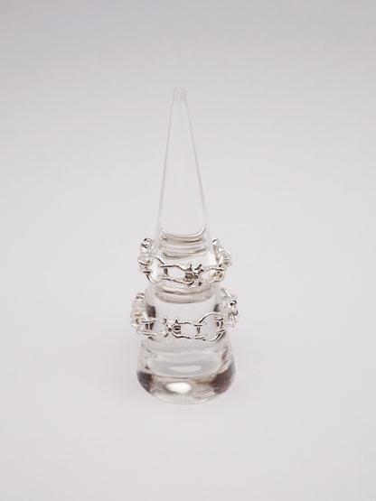 Bague MICROC en argent sterling