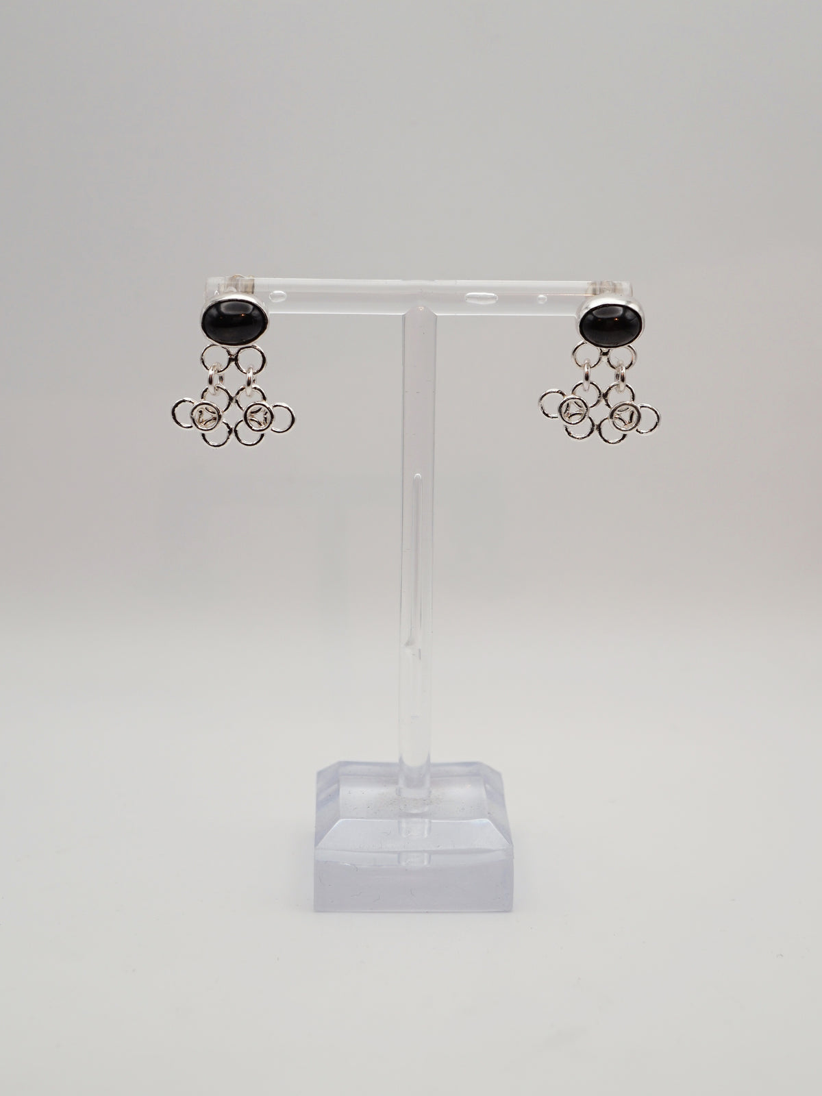 sterling silver TRAME III with star sapphires