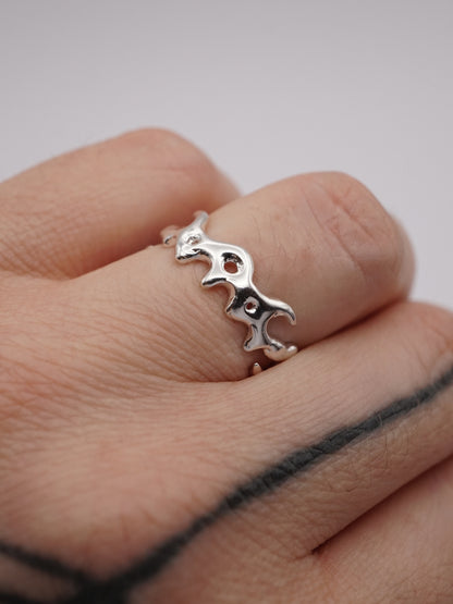 Bague TRAMPSTAMP en argent sterling