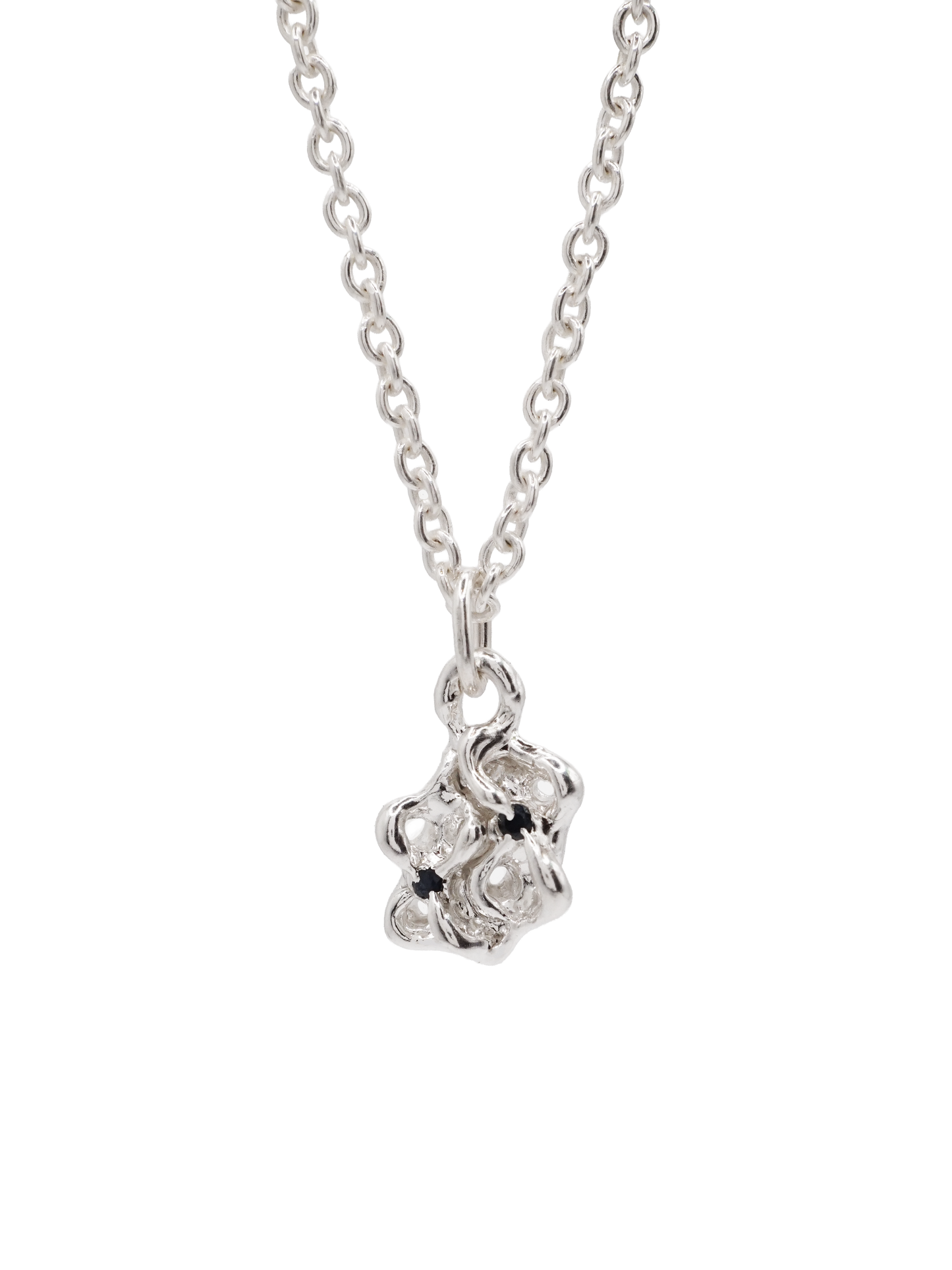 Collier MOVE en argent sterling avec saphirs