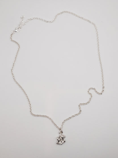 Collier MOVE en argent sterling avec saphirs