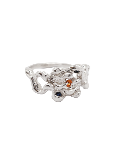 Bague MOVE en argent sterling avec saphirs BOB7.5
