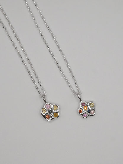 sterling silver OOAK AMAS pendant necklaces