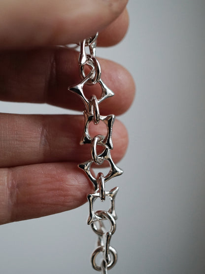 sterling silver CHAINLINK bracelet - ZEPHYR collab