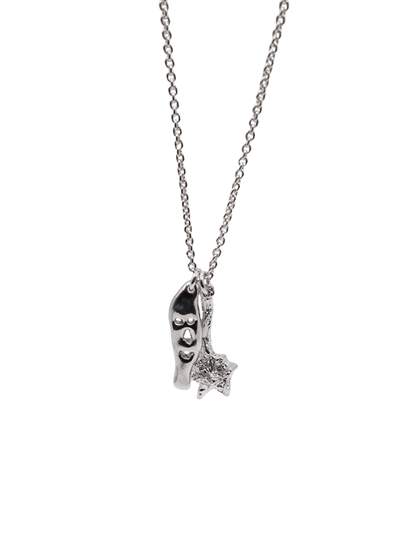 sterling silver BAM-BAM necklace from the GABOR BATA collab NECKLESS