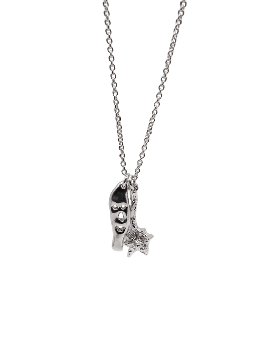 Collier BAM-BAM en argent sterling de la collaboration avec GABOR BATA: "NECKLESS"