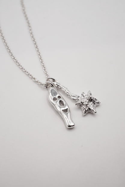 sterling silver BAM-BAM necklace from the GABOR BATA collab NECKLESS