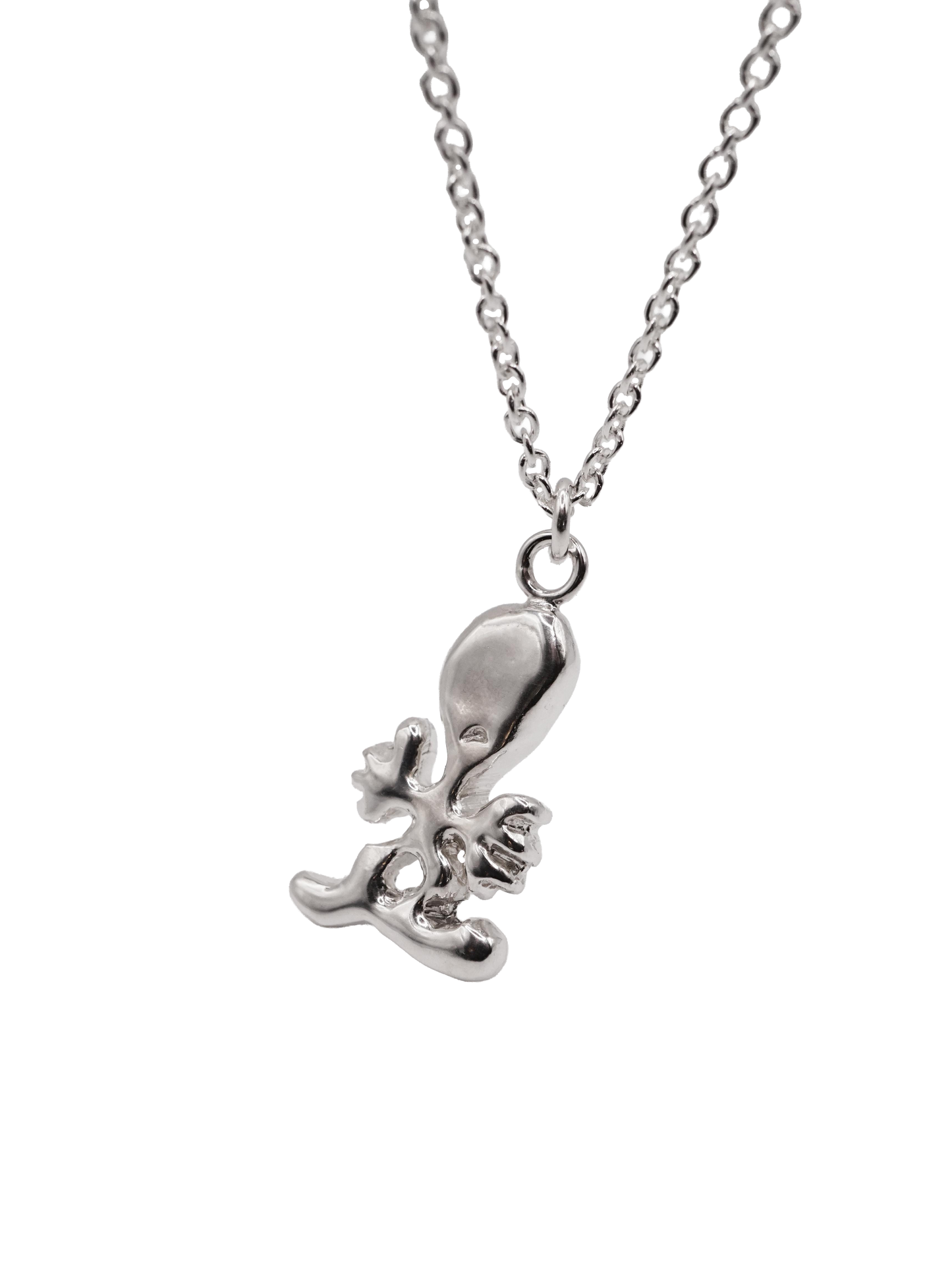 Collier YAPPER en argent sterling de la collaboration avec GABOR BATA: "NECKLESS"