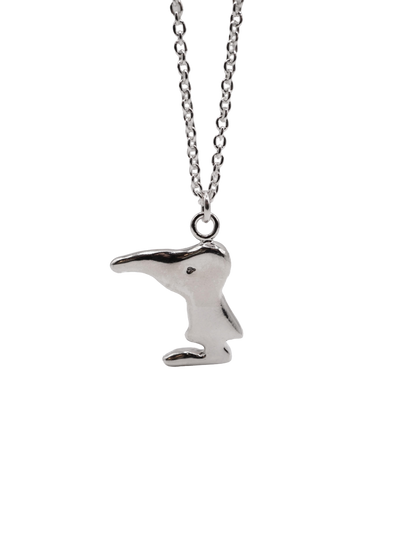 Collier POKEY en argent sterling de la collaboration avec GABOR BATA: "NECKLESS"