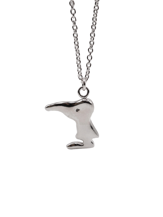 Collier POKEY en argent sterling de la collaboration avec GABOR BATA: "NECKLESS"