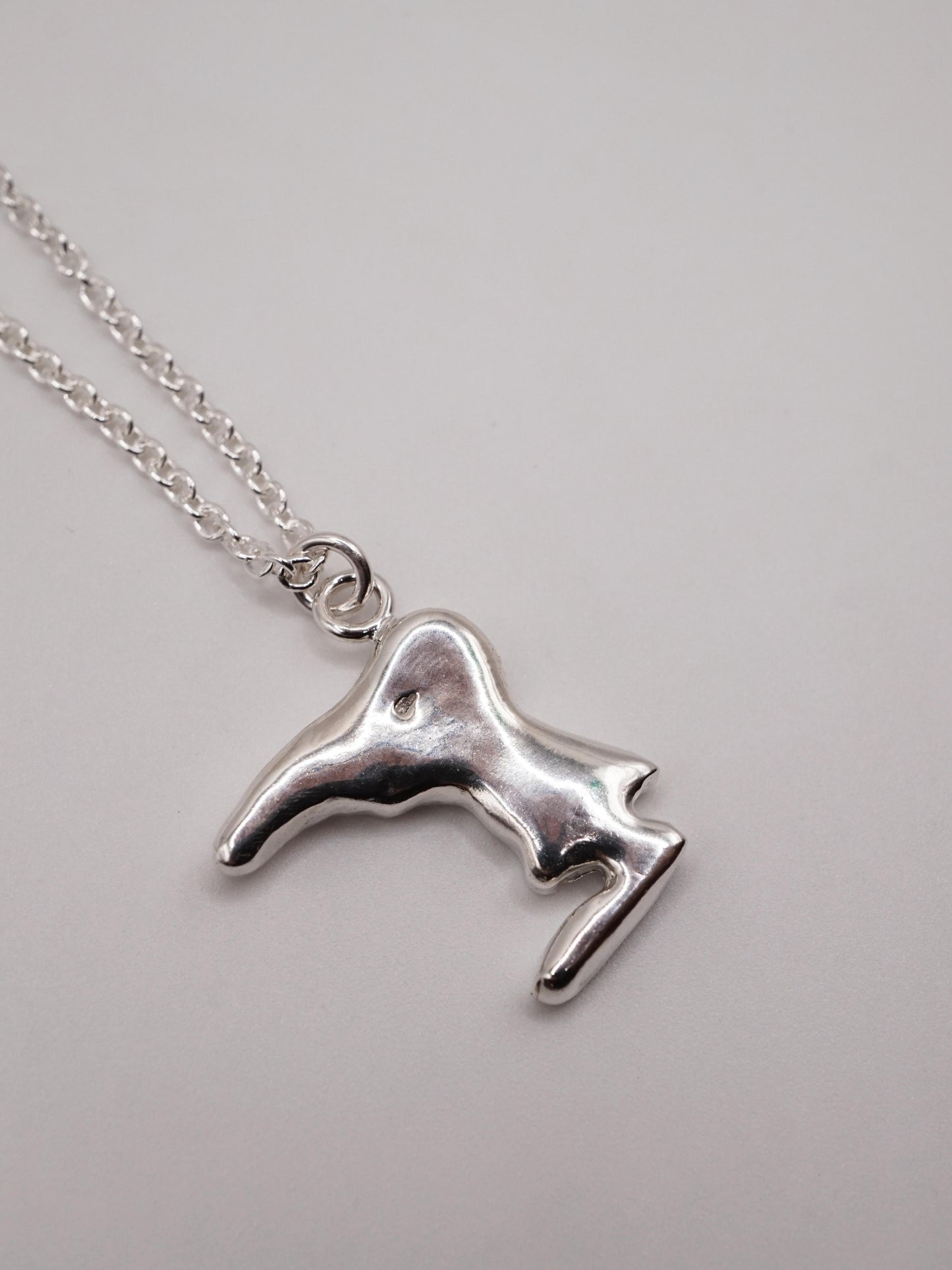 sterling silver POKEY necklace from the GABOR BATA collab NECKLESS