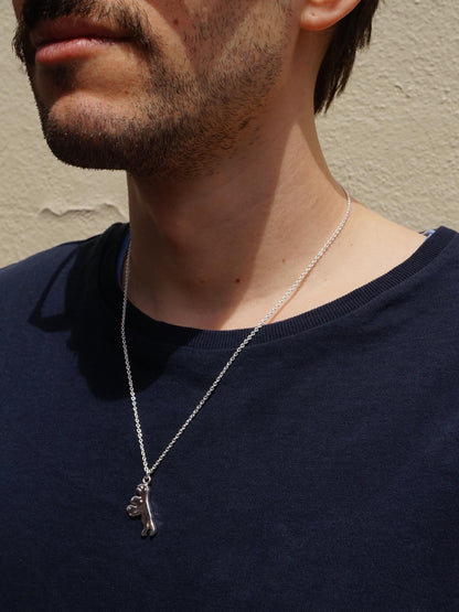 sterling silver DRIFTER necklace from the GABOR BATA collab NECKLESS
