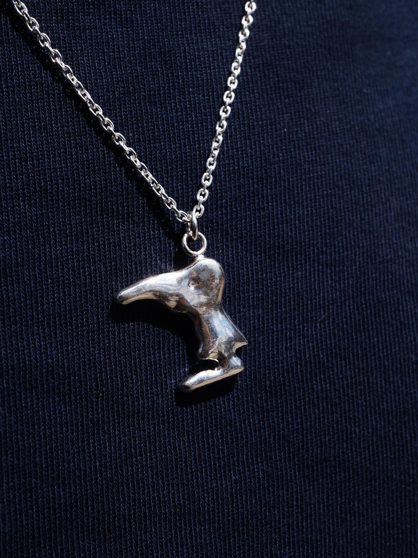 sterling silver POKEY necklace from the GABOR BATA collab NECKLESS