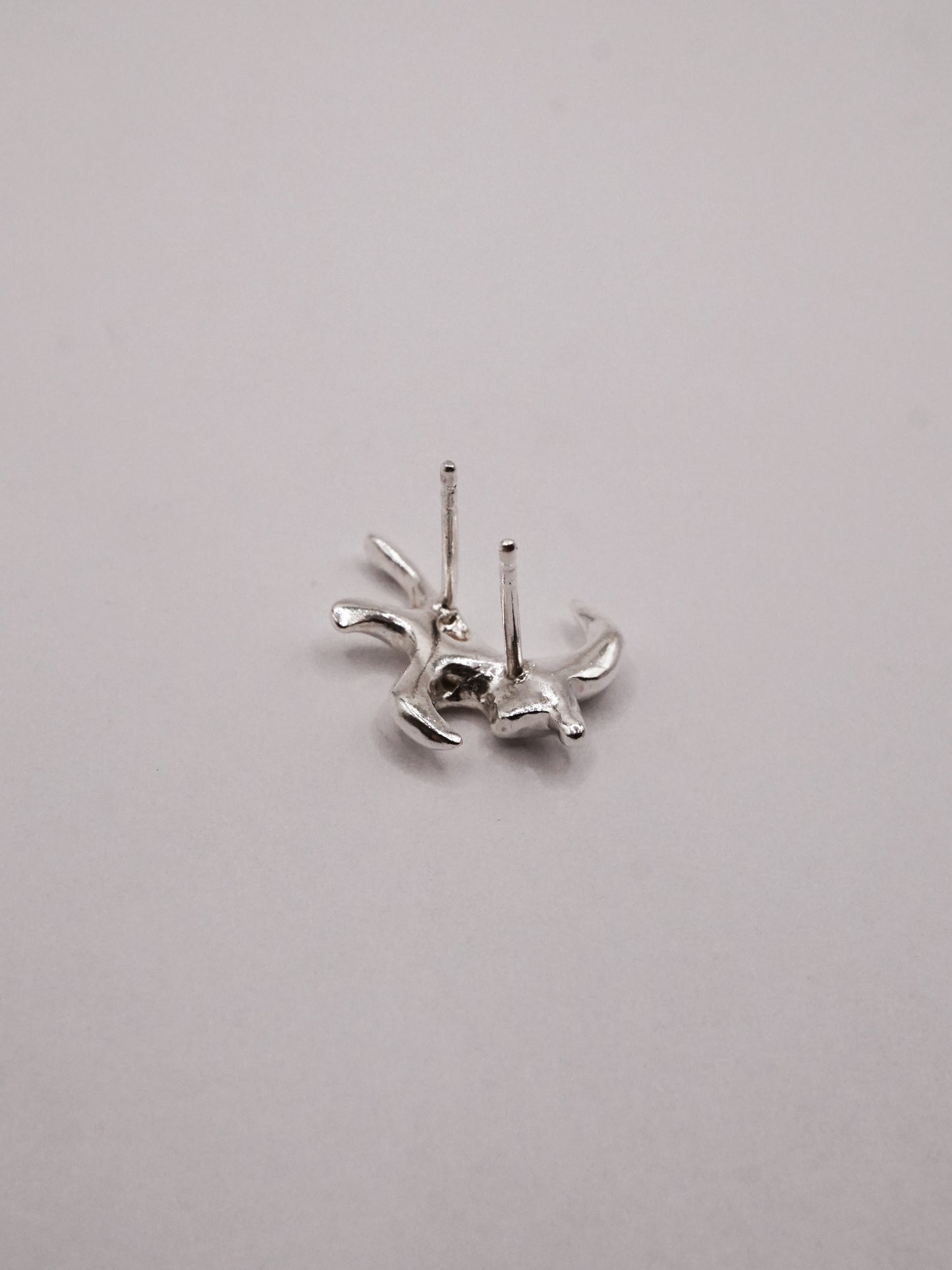 ooak G3 earring for two side by side piercings