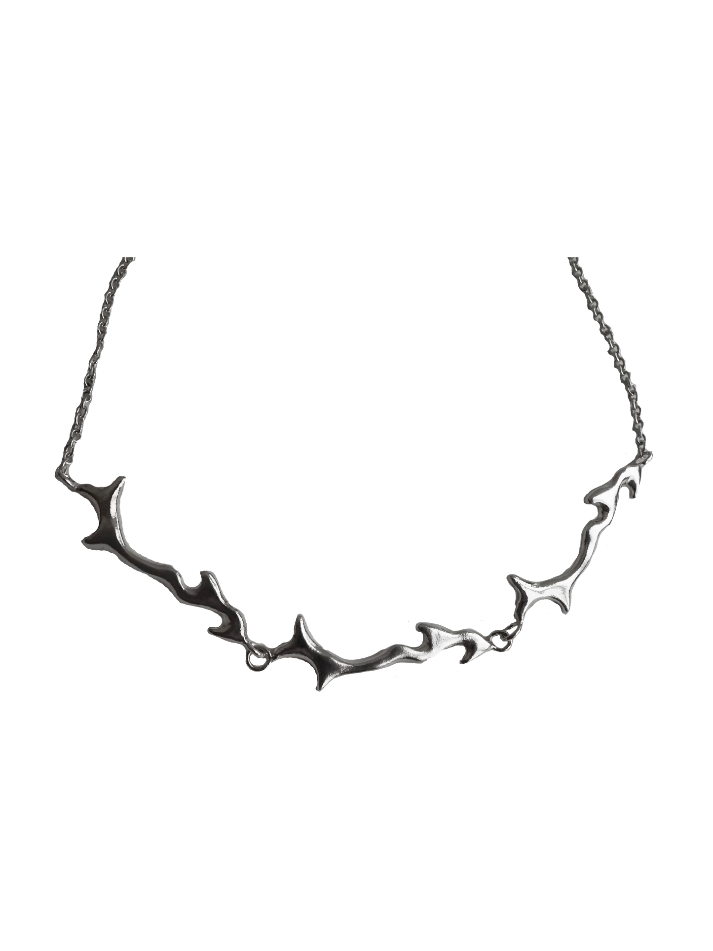 TENDRE METAL MARMO choker necklace