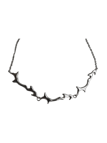 TENDRE METAL MARMO choker necklace
