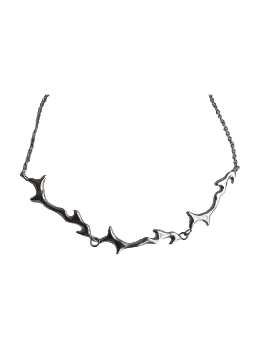 TENDRE METAL MARMO choker necklace