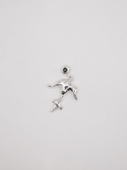 Boucle d'oreille OISEAU