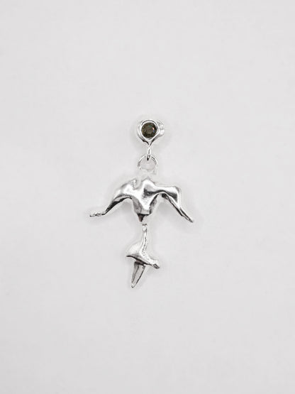 Boucle d'oreille OISEAU