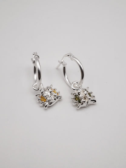 sterling silver VENUS earring