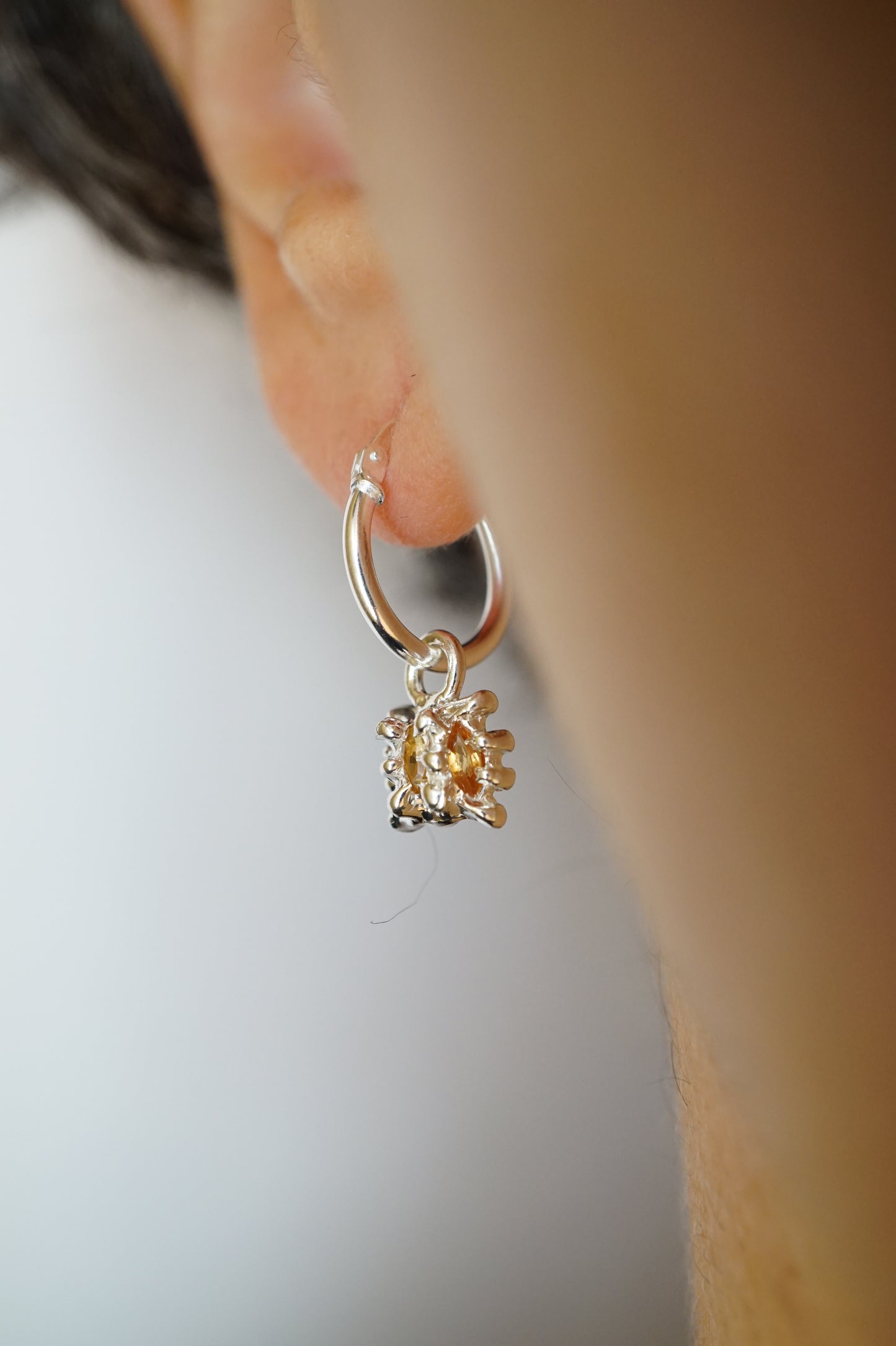 sterling silver VENUS earring