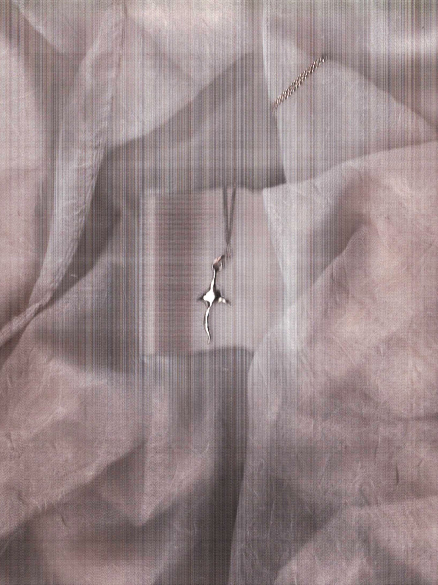 sterling silver SPINULE pendant necklace