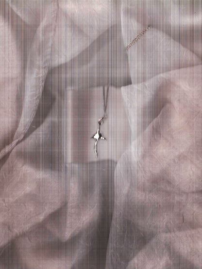 sterling silver SPINULE pendant necklace