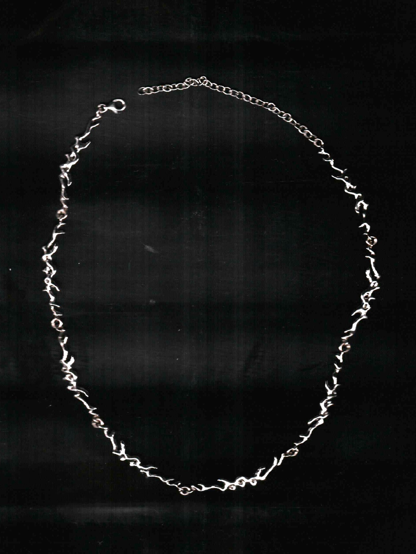Choker TRAMPSTAMP en argent sterling