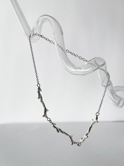 TENDRE METAL MARMO choker necklace