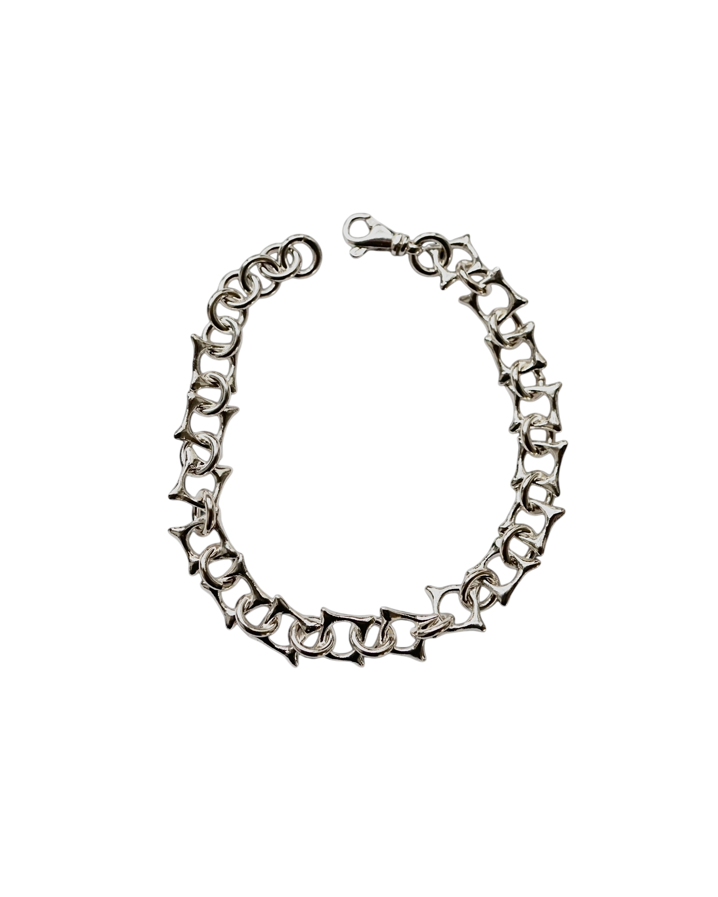 sterling silver CHAINLINK bracelet - ZEPHYR collab