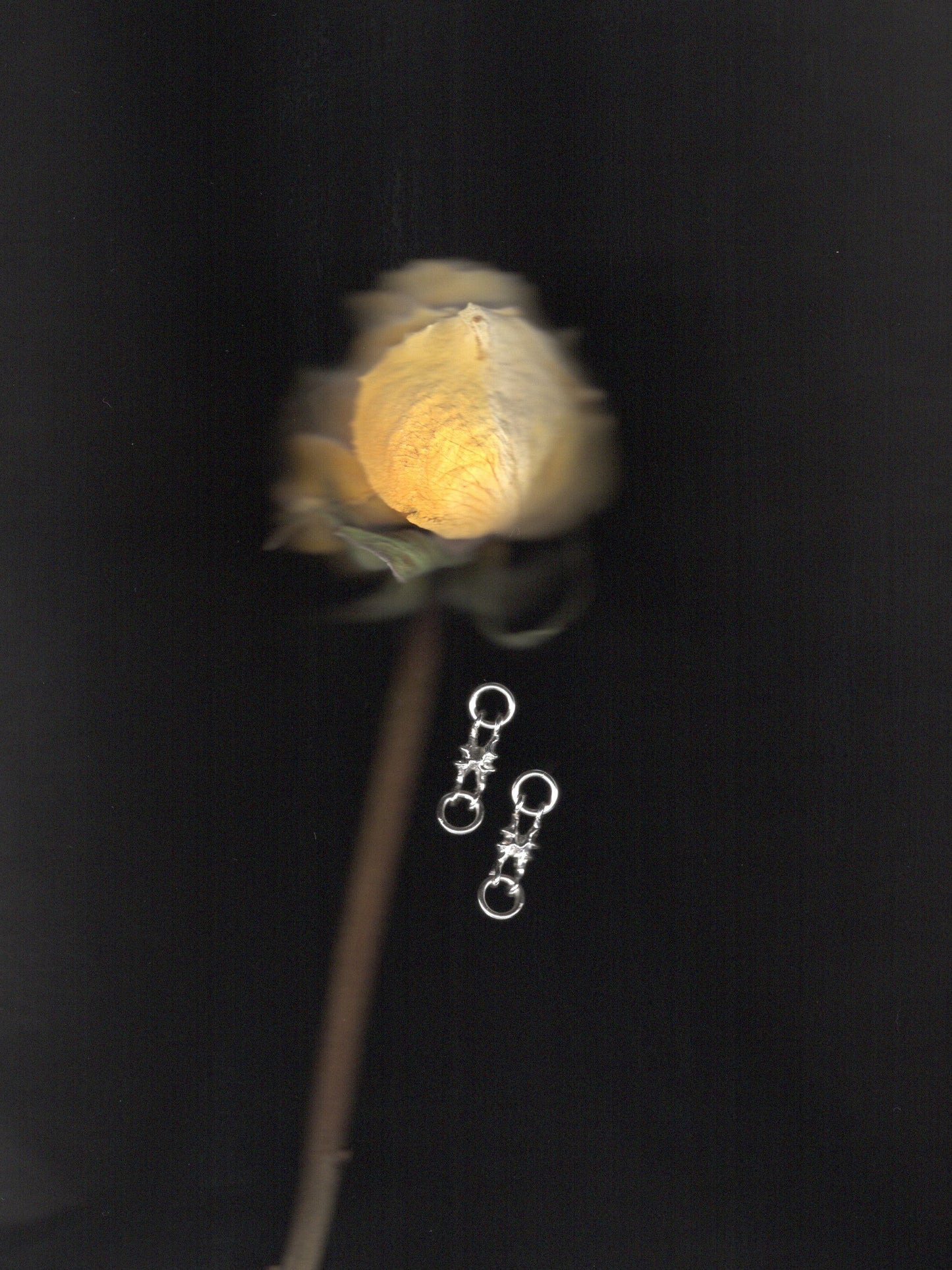 Boucles d'oreilles MICROC en argent sterling