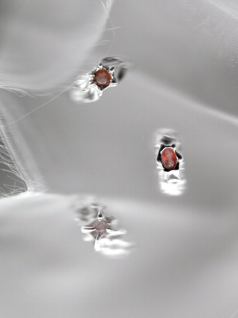 Bague unique en argent sterling avec opale de feu ovale