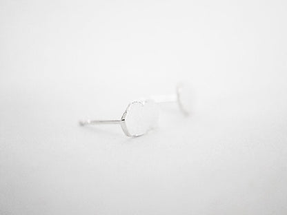 SMASHED STUD EARRING