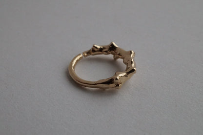 TENDRE METAL ST-JACQUES 14KT YELLOW GOLD SEPTUM RING